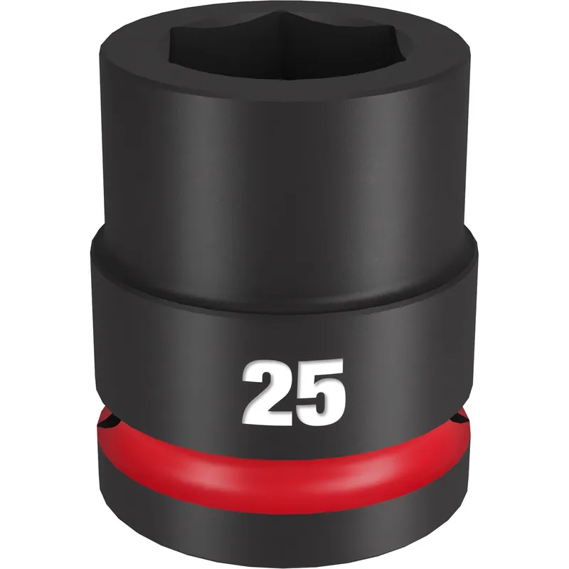 Milwaukee 49-66-6363 Shockwave Impact Duty 3/4 Drive 25mm Standard 6 Point Socket
