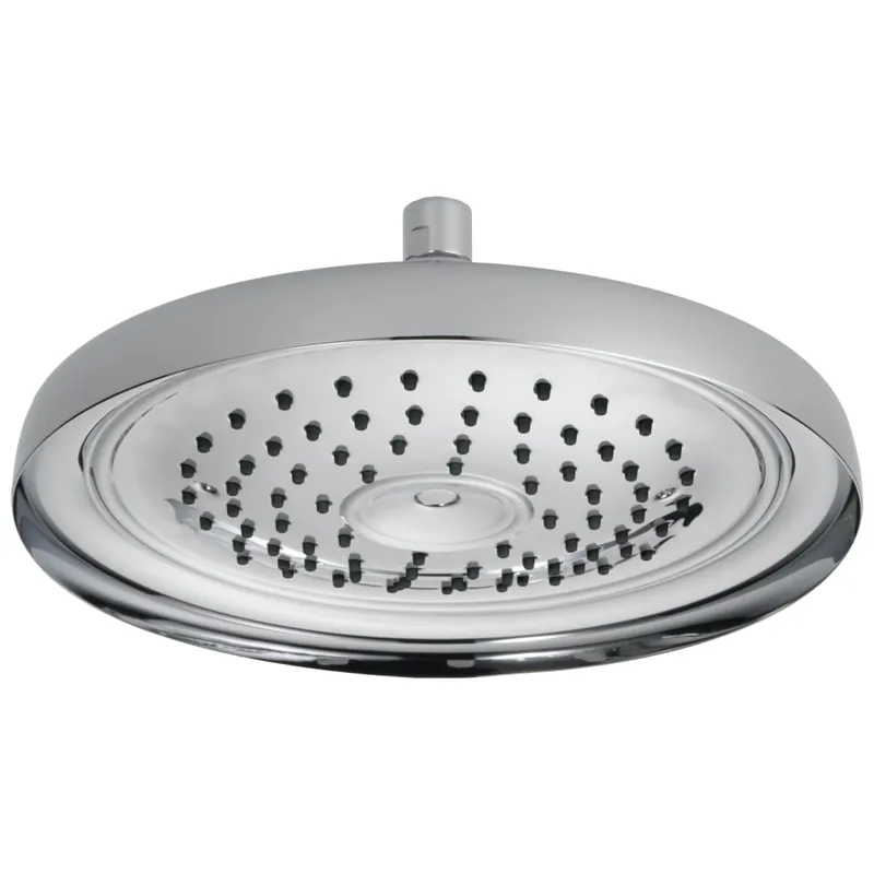 Brizo 83310-PC Universal Showering: 11 Inches Classic Round Single-Function Raincan Shower Head - 1.75 GPM
