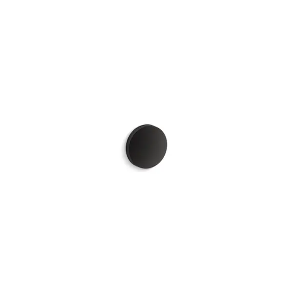 KOHLER 4061-BL Escale Overflow Cap in Matte Black