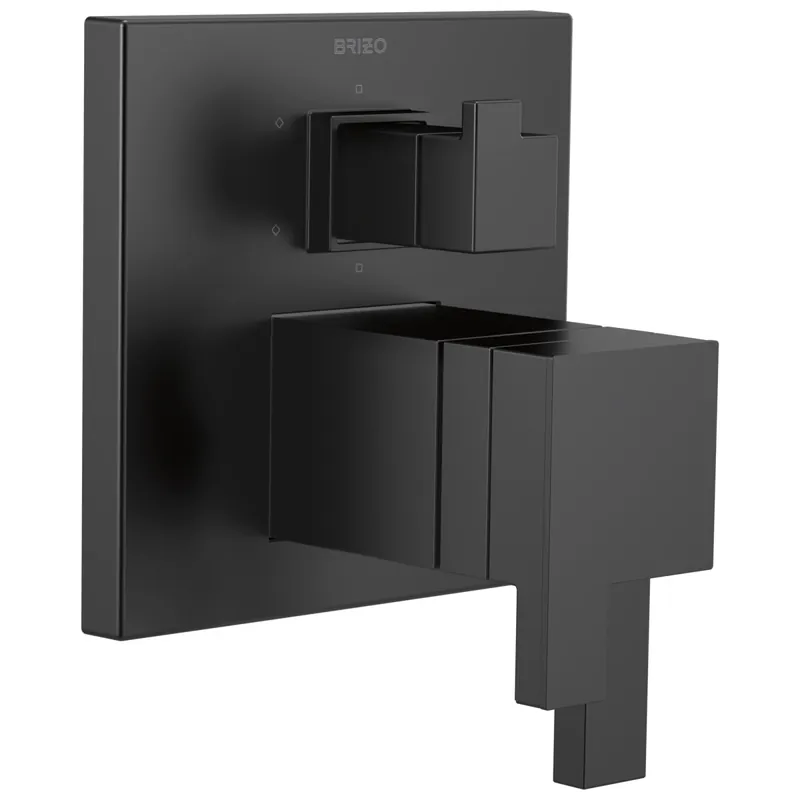 Brizo T75680-BL Siderna Three Handle Thermostatic Valve Trim