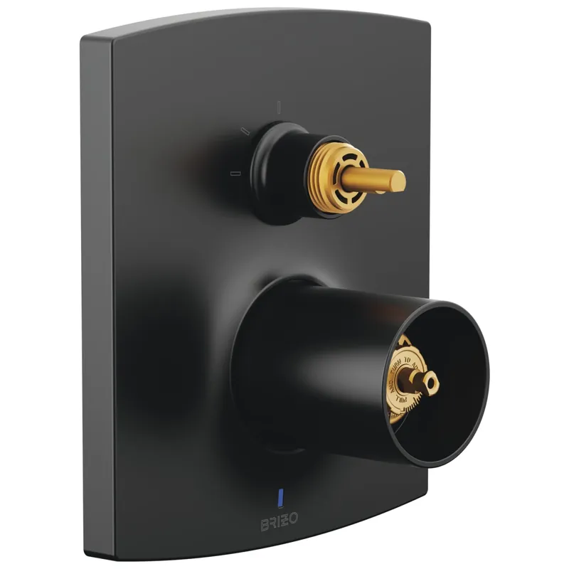 Brizo T75P506-BLLHP Kintsu Pressure Balance Valve Trim with Integrated 3-Function Diverter Trim - Less Handles