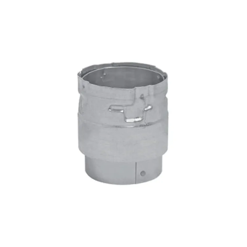 Metal-Fab 3PSAB Biomass Chimney L Vent Black Stove Adapter 3 inches