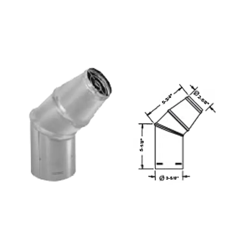M&G DURAVENT 4PVP-HC PelletVent Pro Round Horizontal Termination Cap