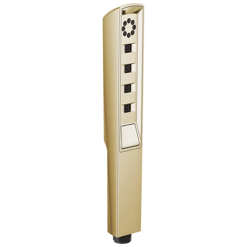 Brizo RP92007PG Universal Showering: Linear Square H2Okinetic Multi-Function Handshower