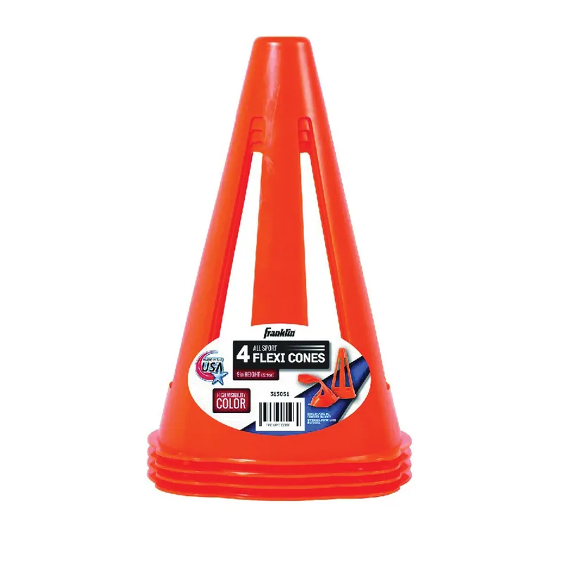 Franklin Sports 3130S1 Field Marker Cone 9 in