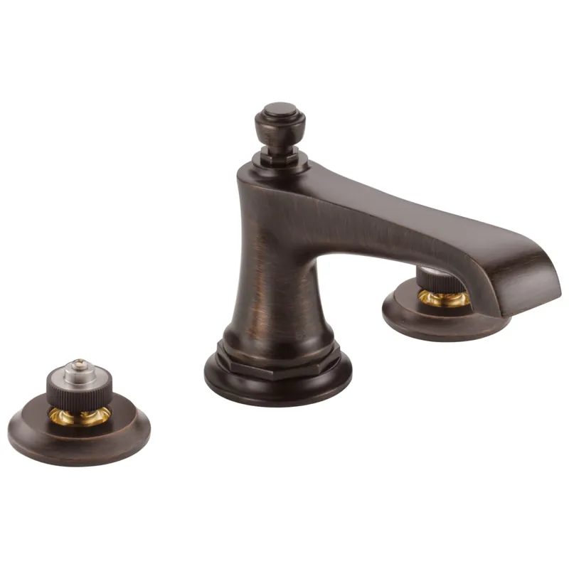 Brizo 65360LF-RBLHP Rook Two Handle Widespread Bathroom Sink Faucet