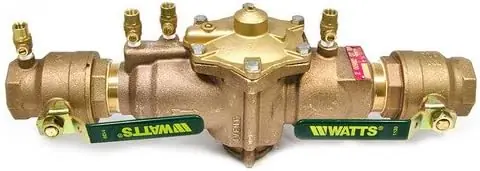 WATTS 009M2-QT 1 Bronze Reduced Pressure Zone Assembly Backflow Preventer