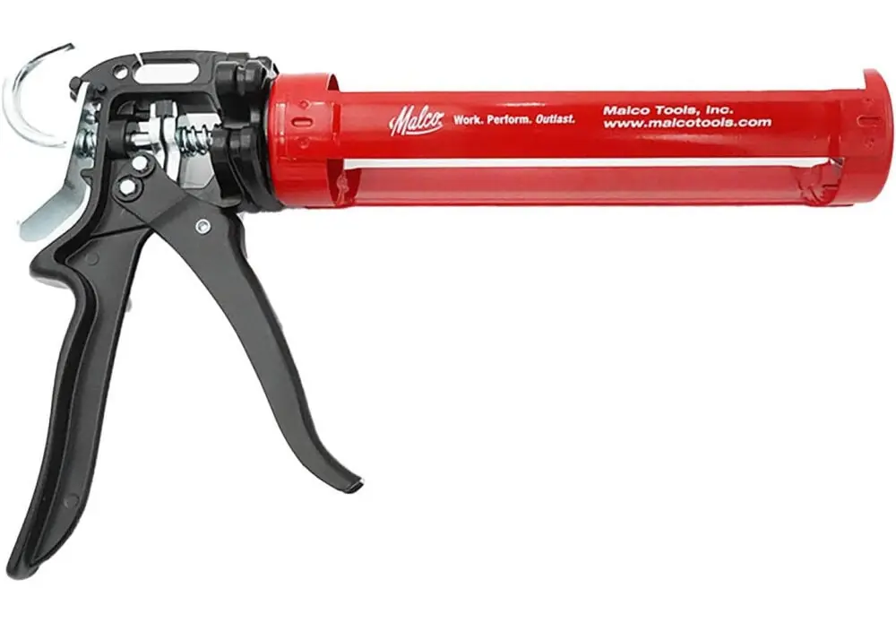 Malco CGC1 1/10 Gallon High Thrust Caulking Gun 26:1 Ratio Drive