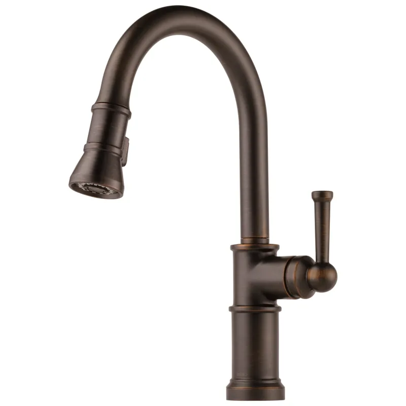 Brizo 63025LF-RB Artesso Single Handle Pull Down Kitchen Faucet