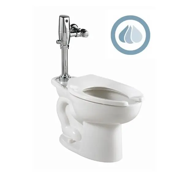 American Standard 3451.576.020 Madera Df 1.61.1 Selct Fv Sys Ec Flushometer Dual Flush Elongated
