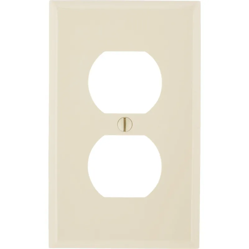Leviton 021-80703-00I Commercial Grade 1-Gang Thermoplastic Outlet Wall Plate REPLACEMENT 021-80703-00I