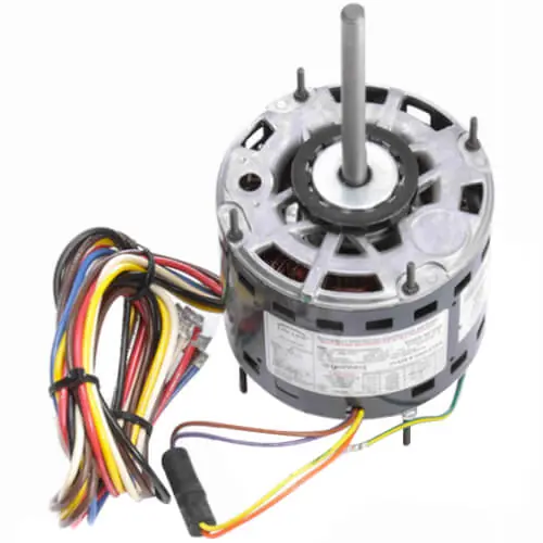 Genteq Motors 3464 Fan & Blower Motor 1/2 HP 1075 RPM 4 Speed