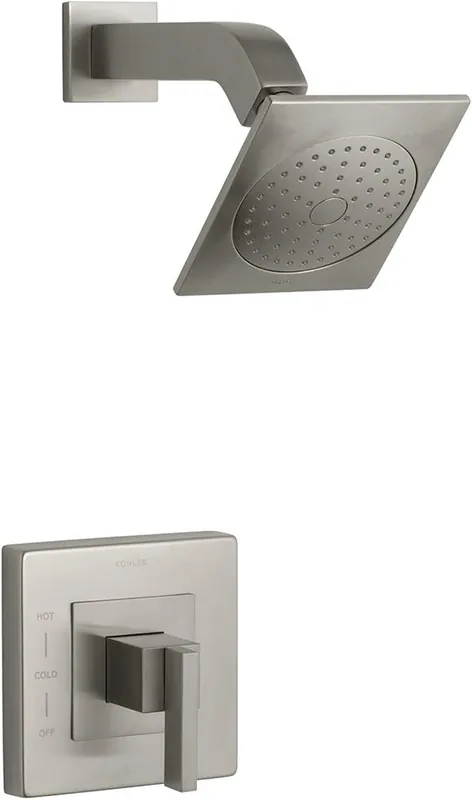 KOHLER TS14670-4-BN Loure Rite-Temp Shower Valve Trim with Lever Handle 2.5 gpm