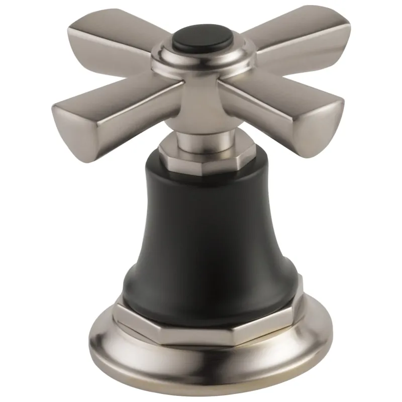 Brizo HX661-NKBL Rook Metal Handle Kit Luxe Nickel with Matte Black