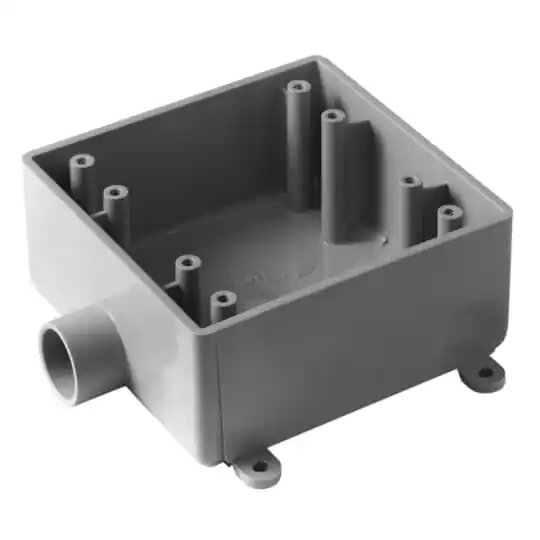 Carlon E9802E-CTN 3/4 Pvc 2-Gang Fs