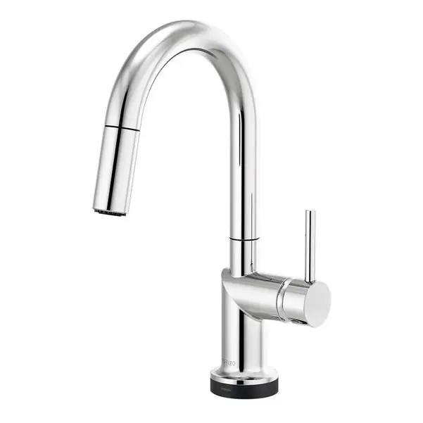Brizo 64975LF-PCLHP Odin SmartTouch Pull-Down Prep Kitchen Faucet with Arc Spout - Less Handle