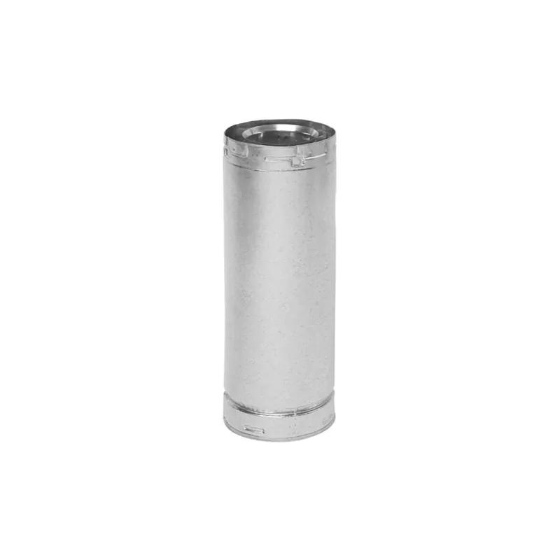 Metal-Fab 5D48 5 inches 48 inches Straight Length Direct Vent Pipe