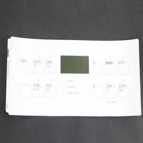 Electrolux 316419354 Overlay Clock White Es330i 20a