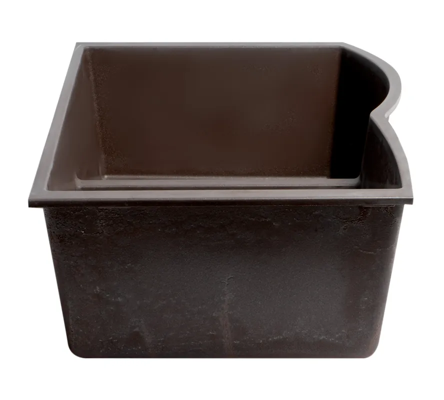 ALFI AB3320UM-C Kitchen Sink 33 inches Double Bowl