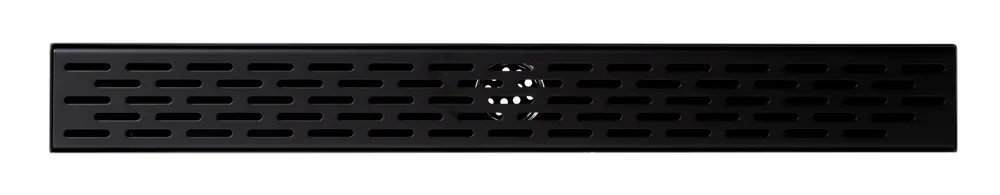 ALFI ABLD24C-BM Linear Shower Drain 24 Inches Black Matte Stainless Steel