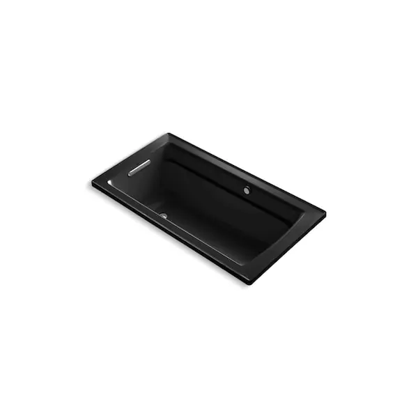 KOHLER 1122-GH-7 Archer 60 inches X 32 inches Drop-In Heated Bubblemassage Air Bath