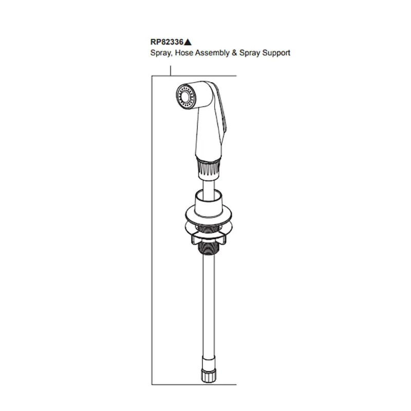 Peerless RP82336BL Precept Side Spray