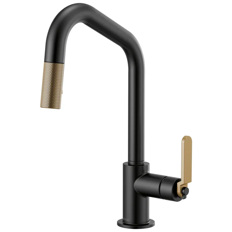 Brizo 63064LF-BLGL Litze Single Handle Pull Down Kitchen Faucet