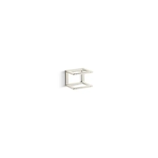 KOHLER 27354-SN Draft 6 inches Towel Bar Frame