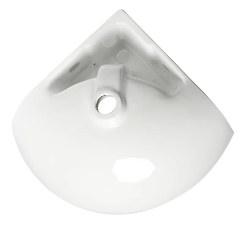 Alfi ABC120 Corner Wall Mounted Ceramic Sink 22 inches
