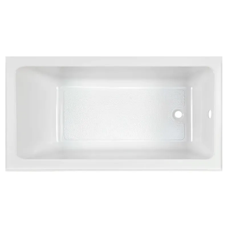 American Standard 2573102 Studio 60 x 30-Inch Integral Apron Bathtub Above Floor Rough Right-Hand Outlet