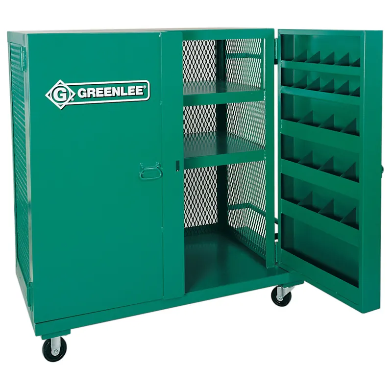 Greenlee 5060MESH Mesh Cabinet 48 in Width 28 in D 52 in Height