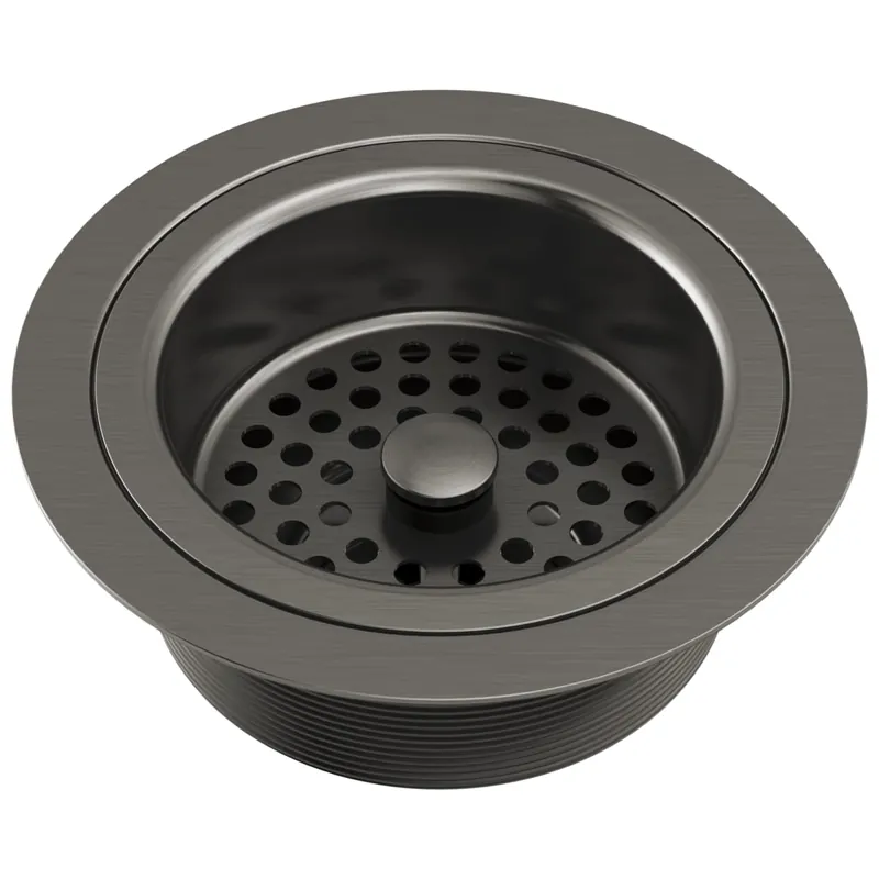 Brizo 69052-SL Brass Flange and Strainer in Luxe Steel