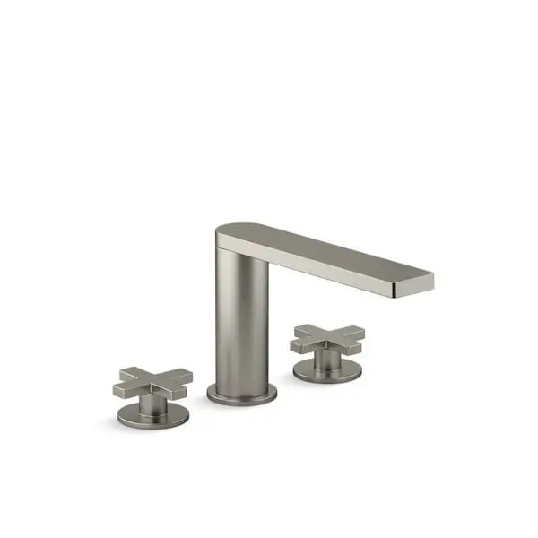 Kohler 73081-3-BN Composed Deck-Mount Bath Faucet Cross
