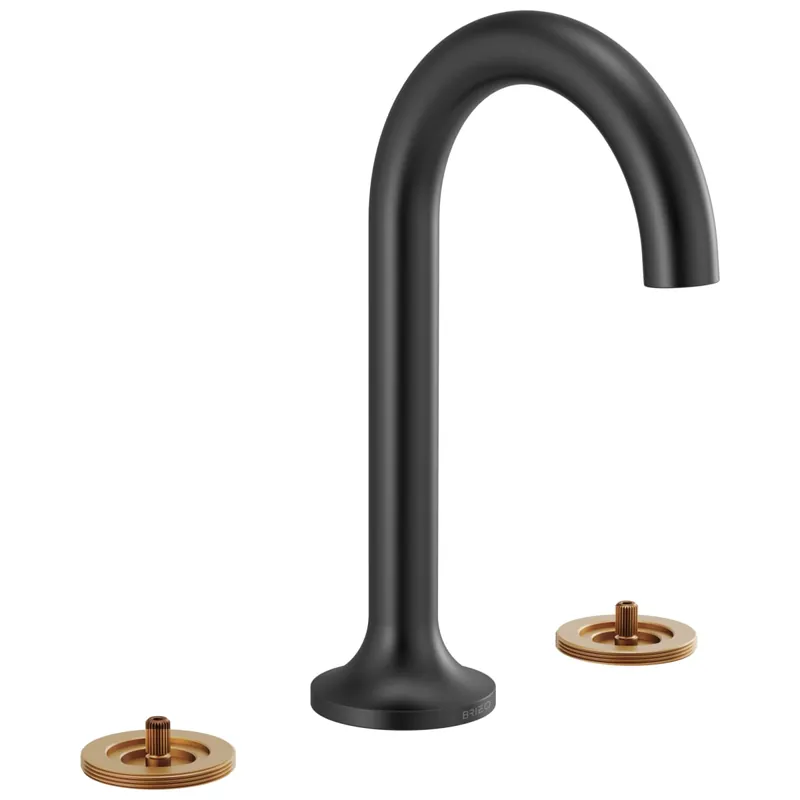 Brizo 65375LF-BLLHP-ECO Odin Two Handle Widespread Bathroom Sink Faucet