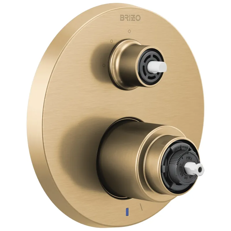 Brizo T75P535-GLLHP Litze Pressure Balancing Valve Trim Luxe Gold