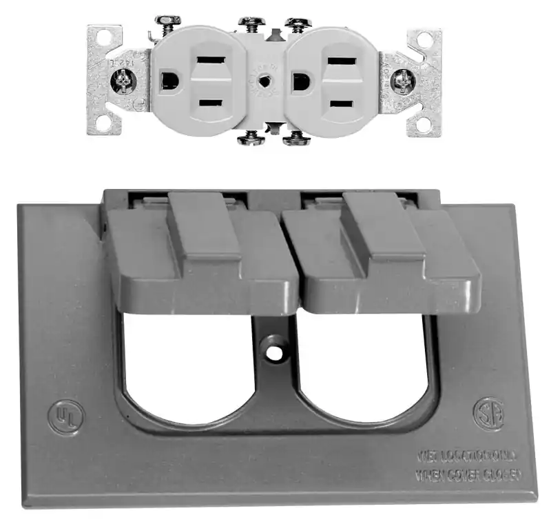 Teddico 4181R-1 Cover 4-1/2 inches L 2-3/4 inches W 1-Gang