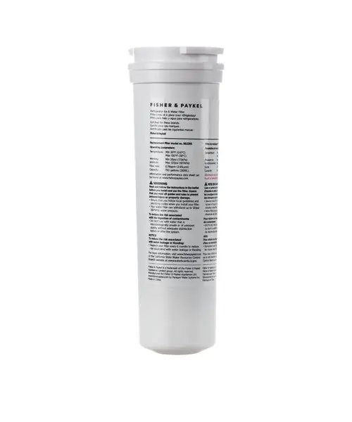 Fisher & Paykel 847481 Filter Water Bypass