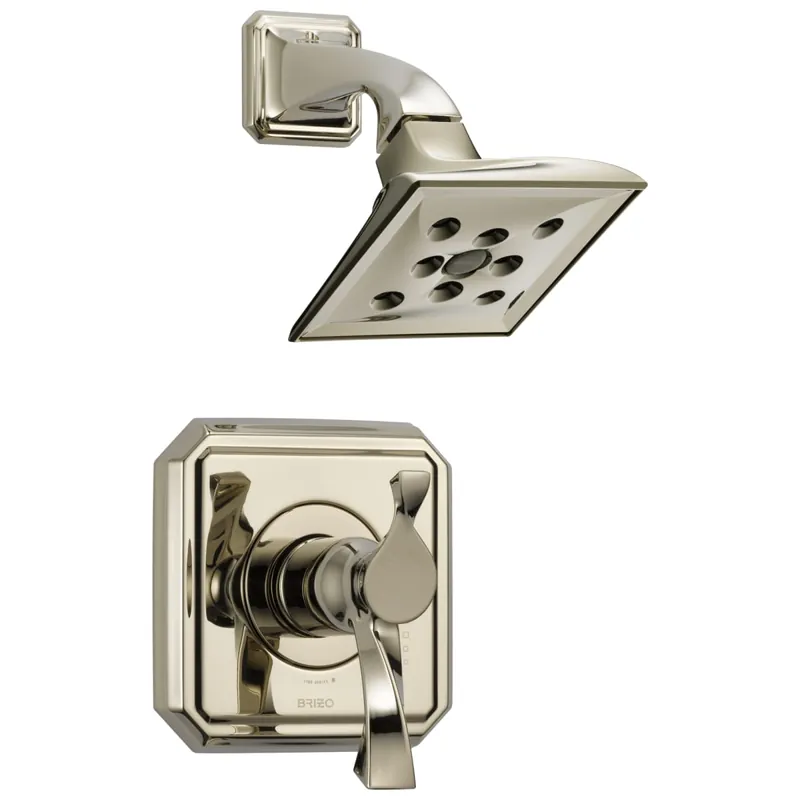 Brizo T60230-PN Virage One Handle Single Function Shower Faucet in Polished Nickel