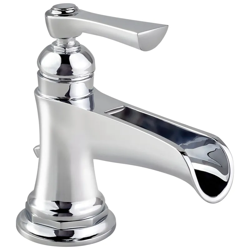 Brizo 65061LF-PC Rook Single Handle Centerset Bathroom Sink Faucet