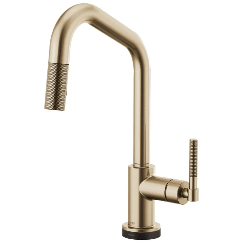 Brizo 64063LF-GL Litze Single Handle Pull Down Kitchen Faucet with Touch Activation