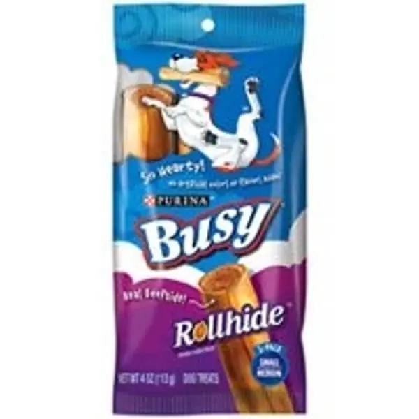 PURINA 7000203080 Rollhide Busy Small/Med
