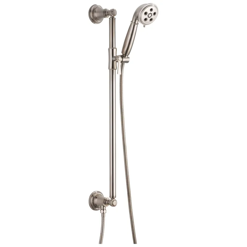 Brizo 88761-NK Rook Slide Bar Handshower with H2OKinetic Technology 1.75 GPM