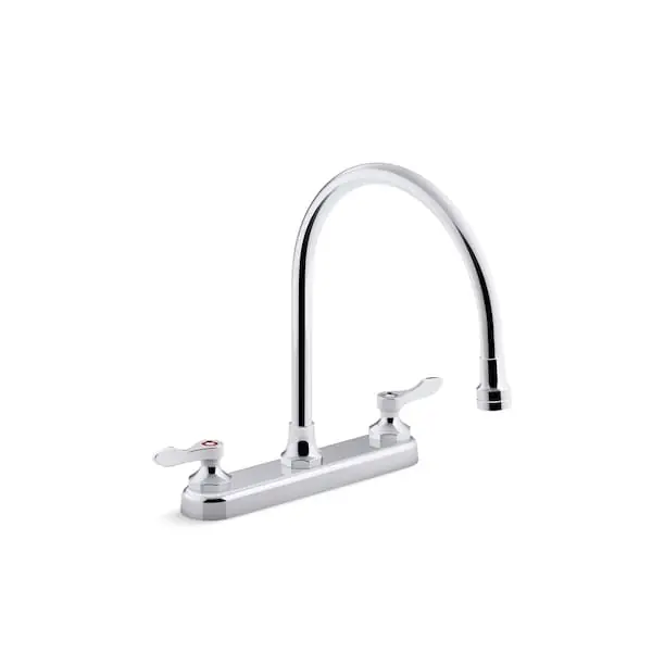 KOHLER 810T70-4AHA-CP Triton Bowe Kitc Fct-Gneck Lever