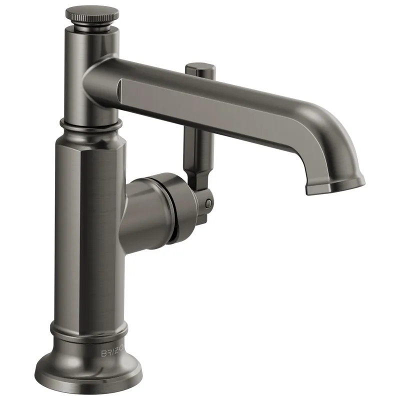 Brizo 65076LF-SL Invari Single Handle Monoblock Bathroom Sink Faucet