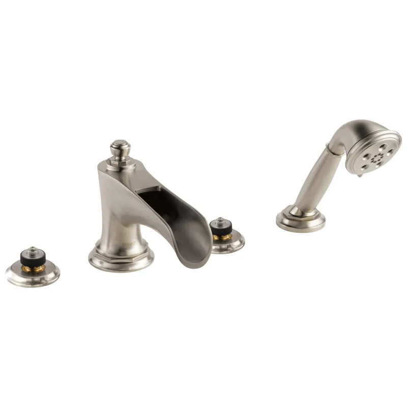 Brizo T67461-NKLHP Rook Roman Tub Trim with Hand Shower - Less Handles