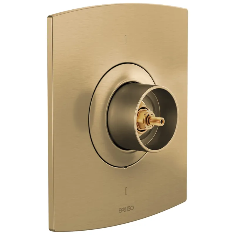 Brizo T66T006-GLLHP Kintsu Thermostatic Valve Trim Luxe Gold