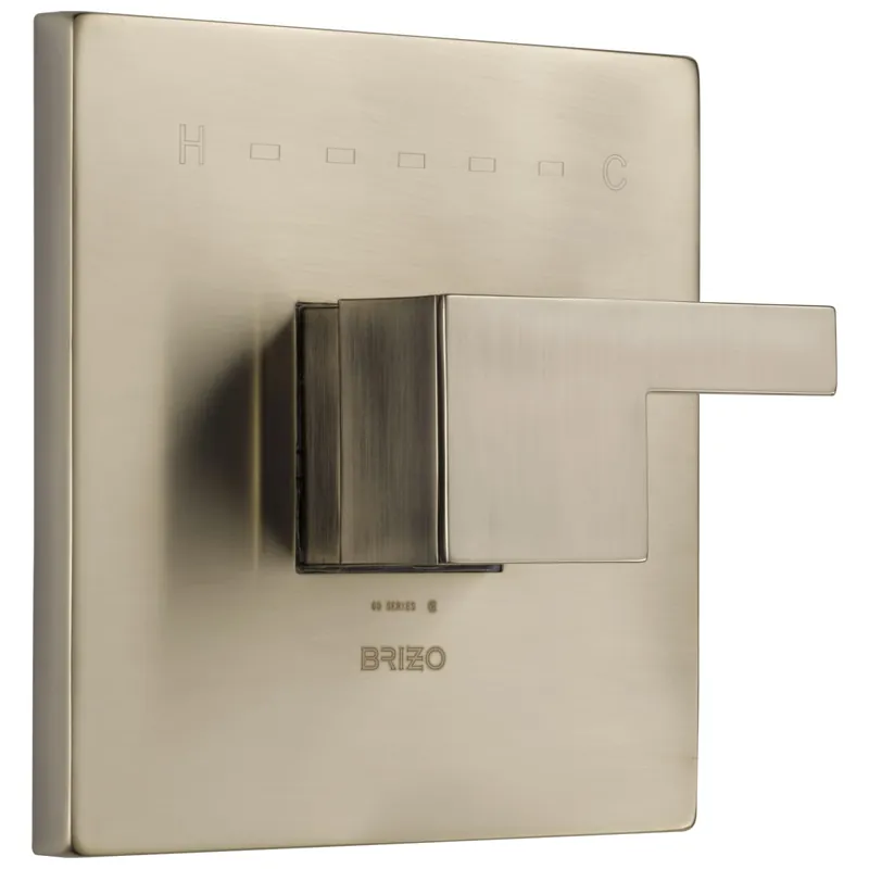 Brizo T66T080-BN Siderna Single Handle Thermostatic Valve Trim