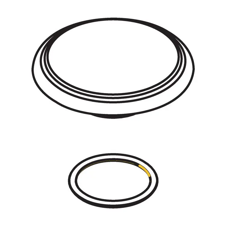 Moen 115037 Cap Kit Spout and O-Ring for 87428 87423 2 Handle Lever Kitchen Faucet