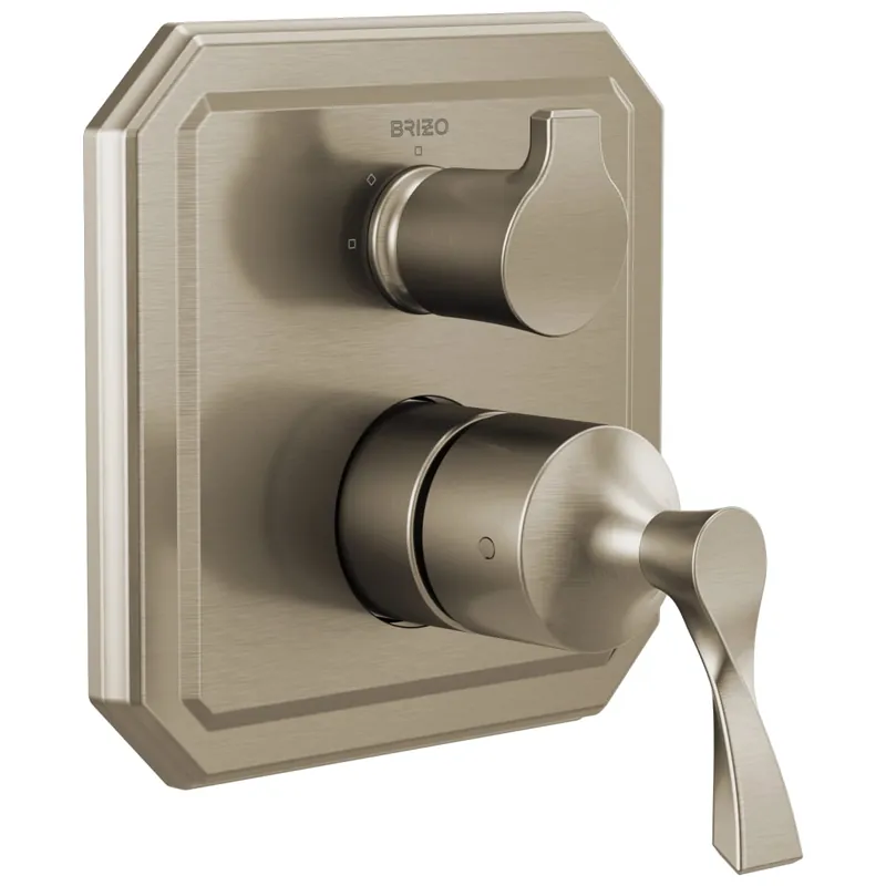 Brizo T75P530-BN Virage Two Handle Pressure Balancing Valve Trim