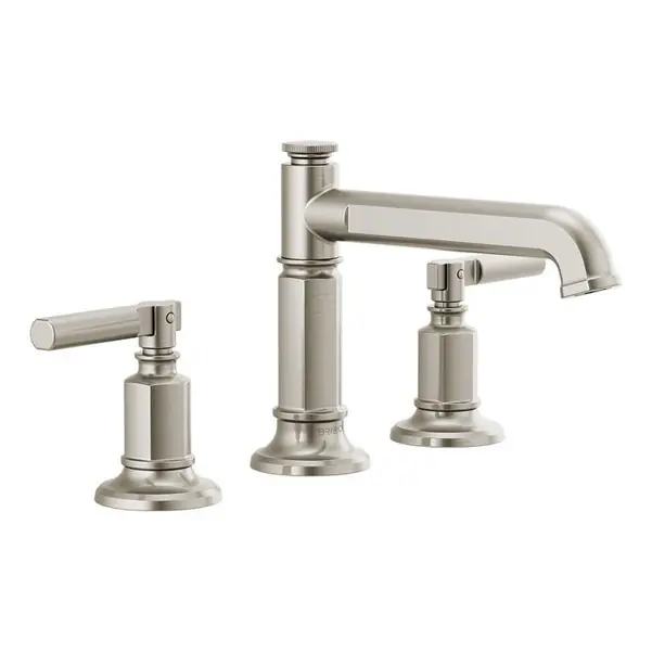 Brizo 65377LF-NKLHP-ECO Invari Two Handle Widespread Bathroom Sink Faucet